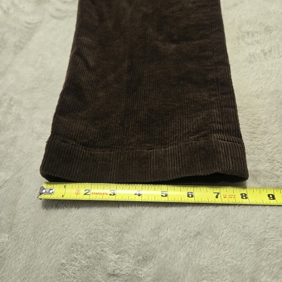 Vintage Polo Ralph Lauren Dark Brown Corduroy Pants Mens 36×30(29) Classic Fit - Picture 10 of 10
